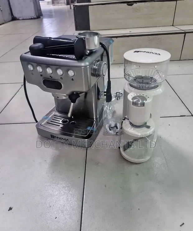 Mashine ya Kahawa ya Espresso ya Professional na Grinder - 1