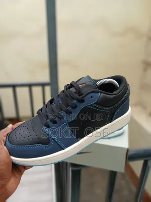Nike Air Jordan 1 Low Sneakers - Dark Obsidian