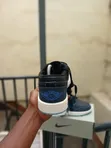 Nike Air Jordan 1 Low Sneakers - Dark Obsidian - 4