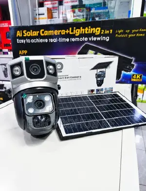 V380 4G Dual Camera Farm Solar Security CCTV System