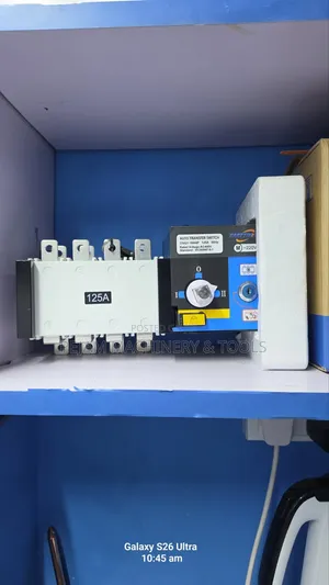 125A 3-Phase 4-Pole Automatic Changeover Switch