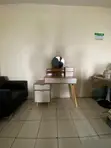 Jedwali la Kujipamba la Premium na Kioo - Mbao Rangi ya Kahawia - 5