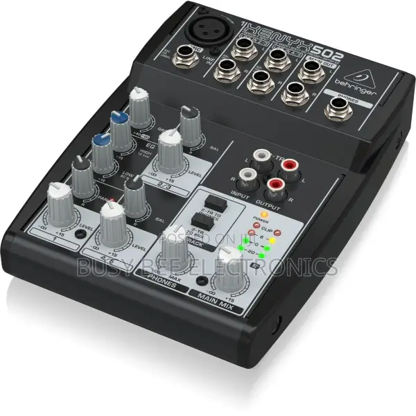 Behringer XENYX 502 Compact Analog Mixer - 1