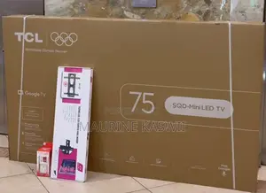 TCL 75" C7L QLED Google TV na Wall Mount & TV Guard Bure