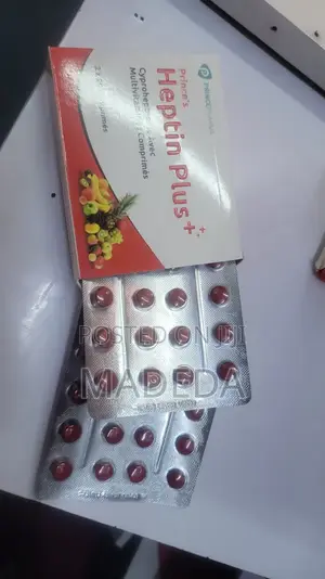 Heptin Plus Multivitamin Vidonge vya Kunenepesha