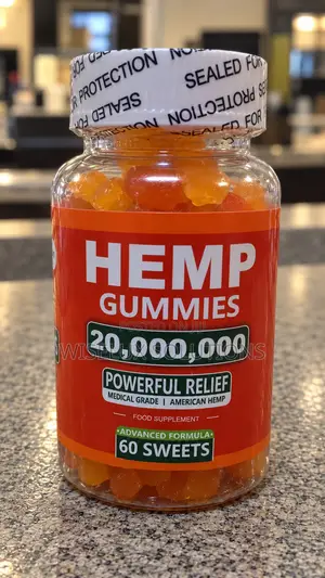 Hemp Oil & Omega 3-6-9 Gummies - 60 Vipande