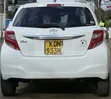 Toyota Vitz 2016 Nyeupe - 3
