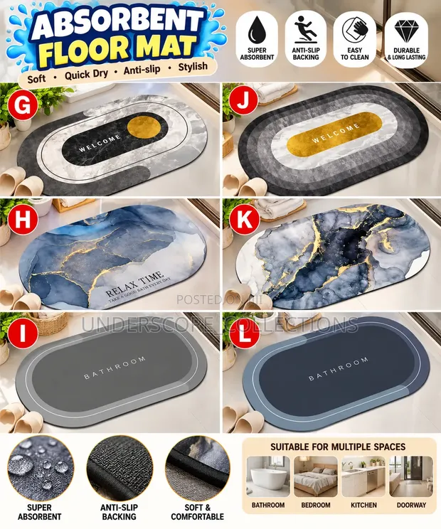 Antislip Absorbent Mat - 1