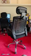 Comfortable Office Chair with Headrest - 1