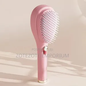 Detangling Comb - Beige & Pink