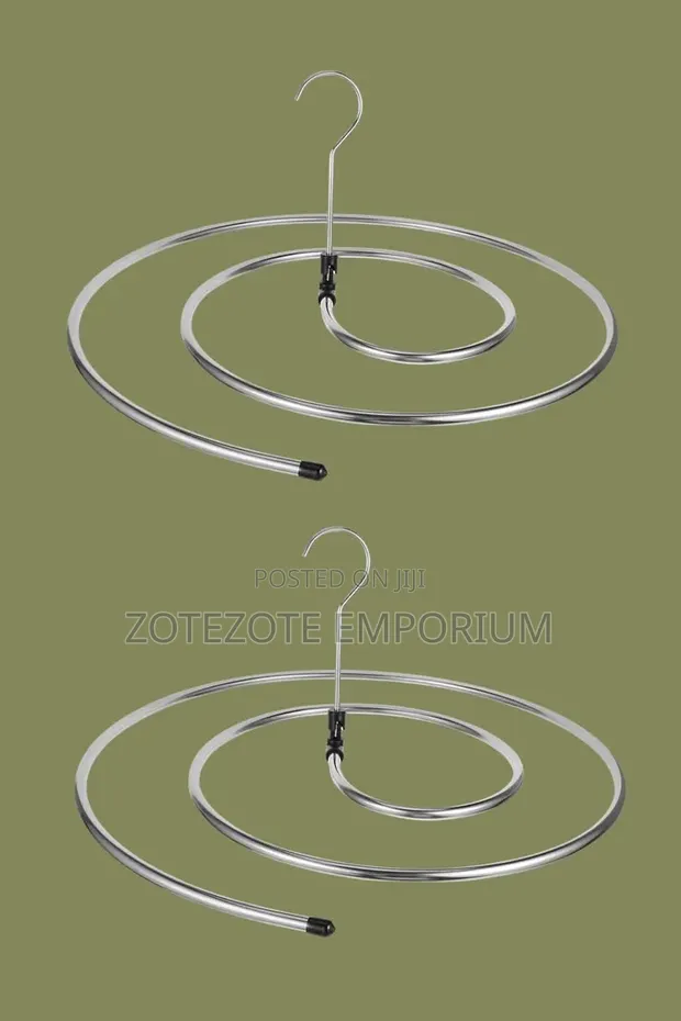 Spiral Hanger for Towels & Bed Sheets - 1