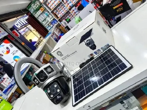 Kamera ya Usalama ya Solar ya Dual Lens 4G - 1