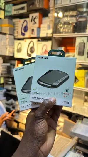 Green Lion 2-in-1 Wireless CarPlay & Android Auto Adapter