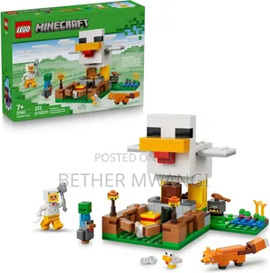 LEGO Minecraft Chicken Farm Building Toy