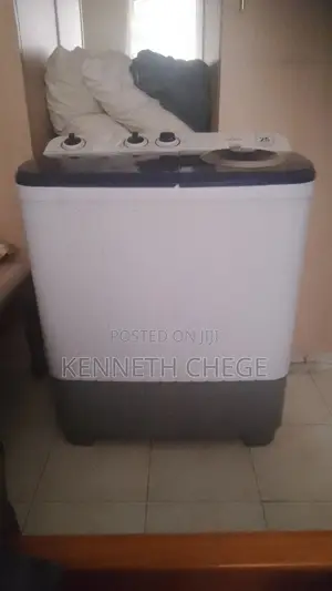 Syinix 10kg Twin Tub Mashine ya Kufulia - Imetumika Kidogo