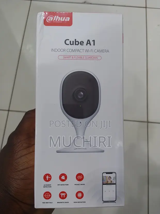 Dahua Cube A1 Kamera ya Nanny ya Ndani Isiyo na Waya - 1