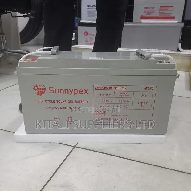 Sunnypex 12V 150Ah Solar Gel Battery - 1