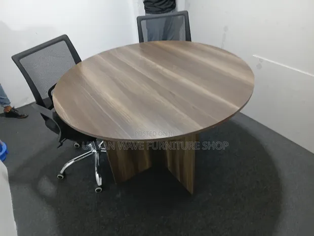 Brand New Round Conference Table (6 Seater) - 1