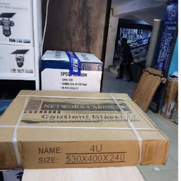 4U Network Cabinet for CCTV & LAN Systems - 1
