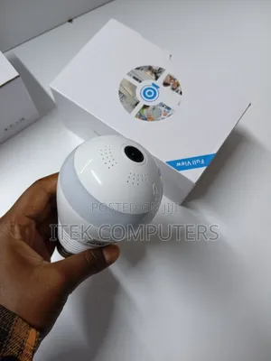 V380 Pro WiFi Bulb Camera kwa Usalama wa Ndani wa Biashara