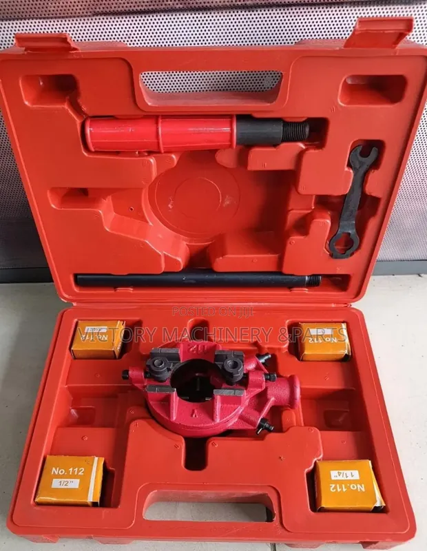 AONE Manual Ratchet Pipe Threader Set - 1/2" to 1 1/4" - 1