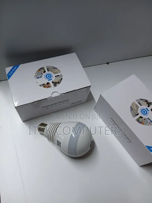 V380 Pro WiFi Bulb Camera with Remote Viewing - 1