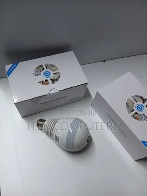 V380 Pro WiFi Bulb Camera yenye Remote Viewing