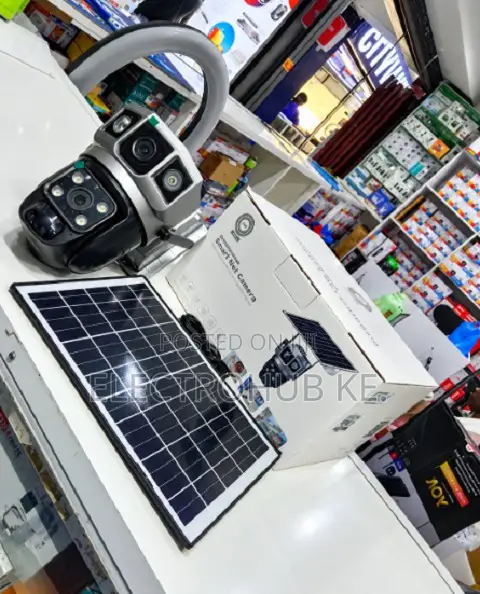 Kamera ya V380 4G SIM Solar yenye Utambuzi wa Mwendo - 1