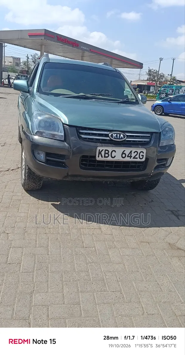 Kia Sportage 2003 Blue - 1
