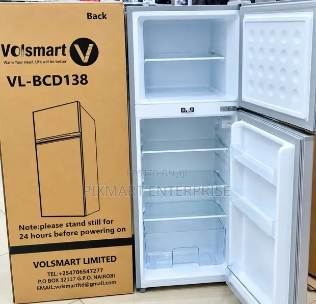 Volsmart 138L Home Refrigerator Double Door - 1