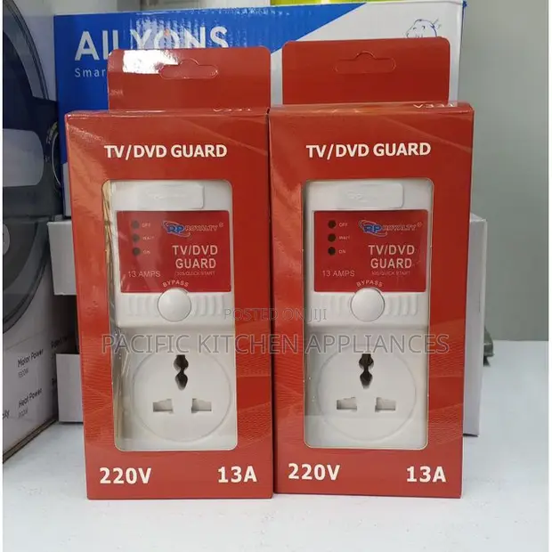 TV/DVD Guard - Over/Under Voltage & Surge Protection - 1