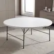 1500mm Round Foldable Plastic Table - 3