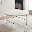 1500mm Round Foldable Plastic Table - 5