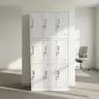9-Door Metal Gym & Home Storage Cabinet - 2