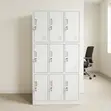 9-Door Metal Gym & Home Storage Cabinet - 5