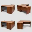 Executive L-Shaped CEO Study Desk - 140cm - 1