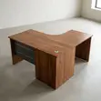 Executive L-Shaped CEO Study Desk - 140cm - 4