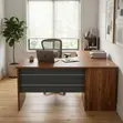 Executive L-Shaped CEO Study Desk - 140cm - 5
