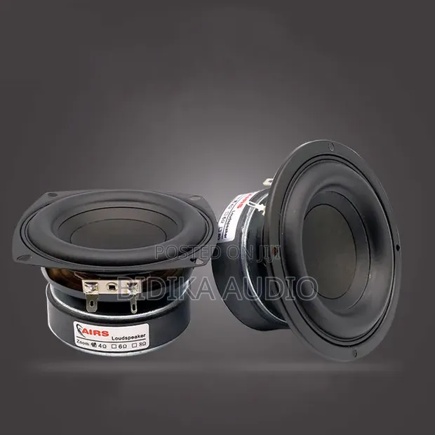 KYYSLB 4-Inch Mid Bass Speaker Woofer (25-50W, 8 Ohm) - 1