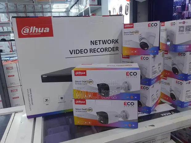 Dahua 8CH IP EcoSeries CCTV Camera Full Kit - 1