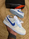 Nike Dunk Low Light Blue/White/Royal Blue Unisex Sizes 36-45 - 2