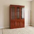 3-Door Mahogany Executive Directors Cabinet - 1
