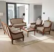 Sofa ya Ofisi ya Viti 7 kwa Chumba cha Kusubiri/Mapokezi - 4