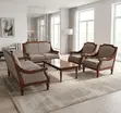 Sofa ya Ofisi ya Viti 7 kwa Chumba cha Kusubiri/Mapokezi - 5
