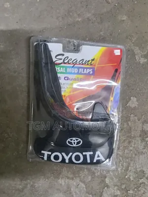 Toyota Mudflaps with Logo - 2 Pieces
