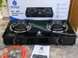 Nunix GI-007 Double Burner Infrared Gas Stove - Glass Top - 1