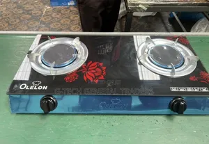 Olelon 2-Burner Glass Top Infrared Gas Cooker