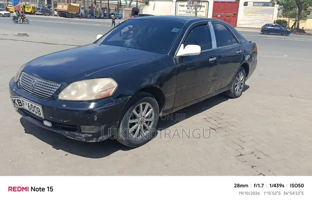 Toyota Mark II 2003 Nyeusi - 1