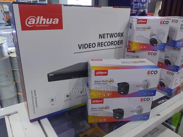 8CH Dahua EcoSeries IP Cameras na NVR - 1
