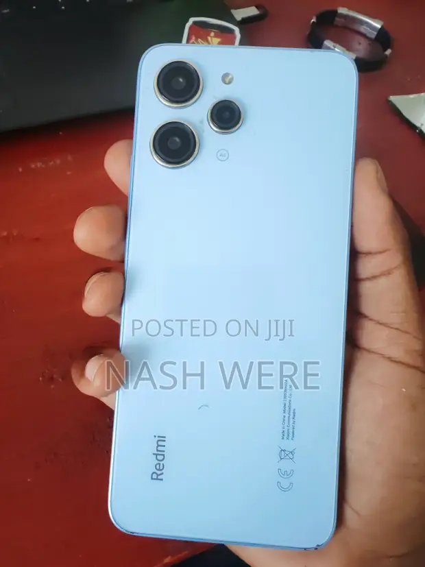 Redmi 12 128GB Red (Used, Cracked Screen) - 1